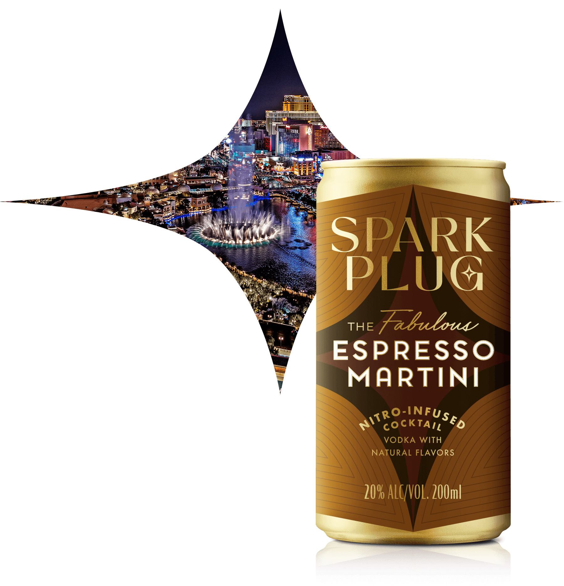 A 200ml can of Spark Plug Nitro Espresso Martini