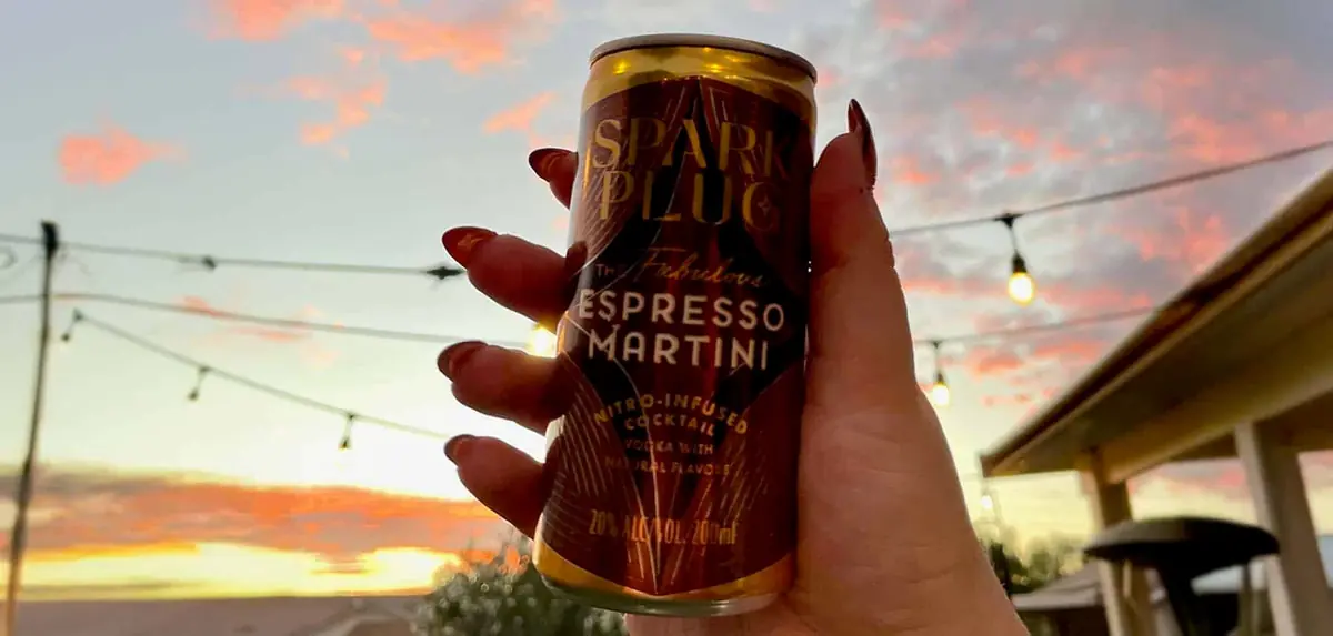 Spark Plug Espresso Martini