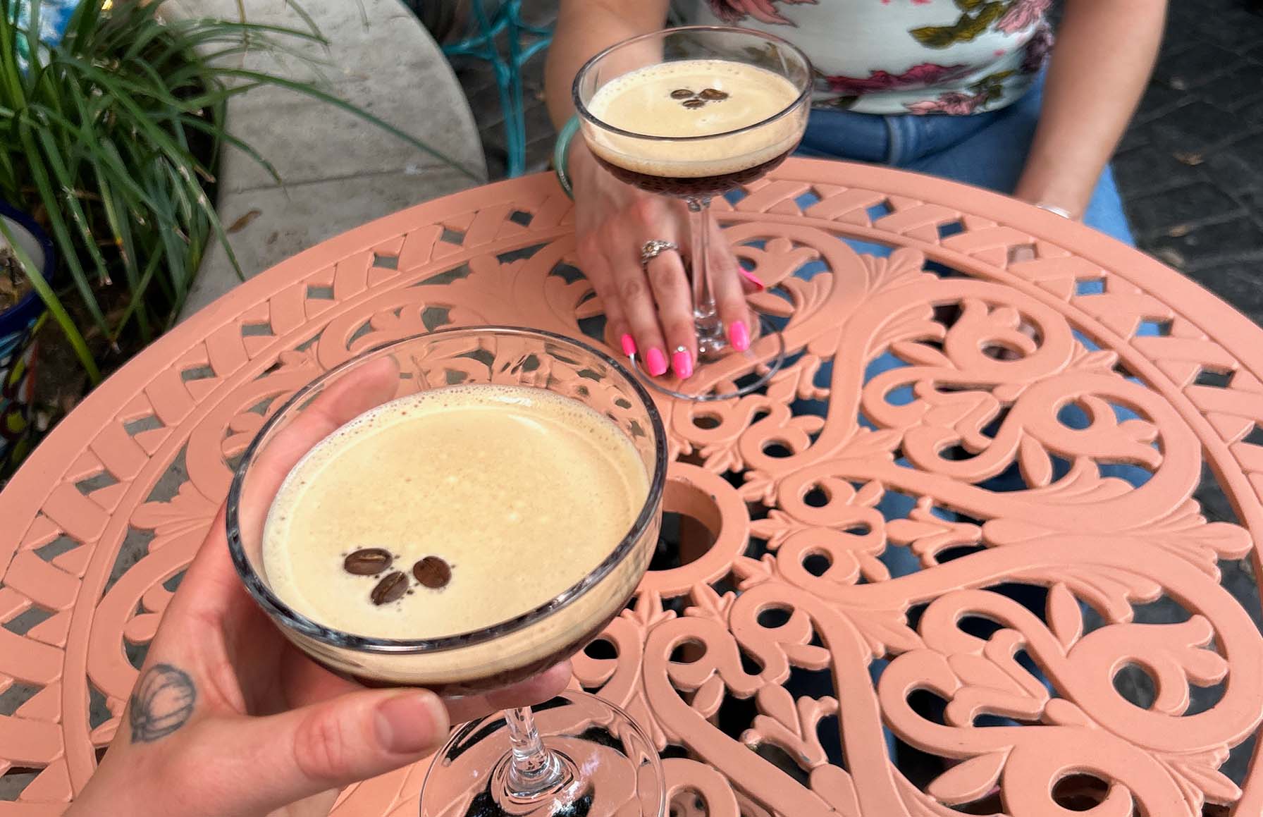 spark plug, espresso martini