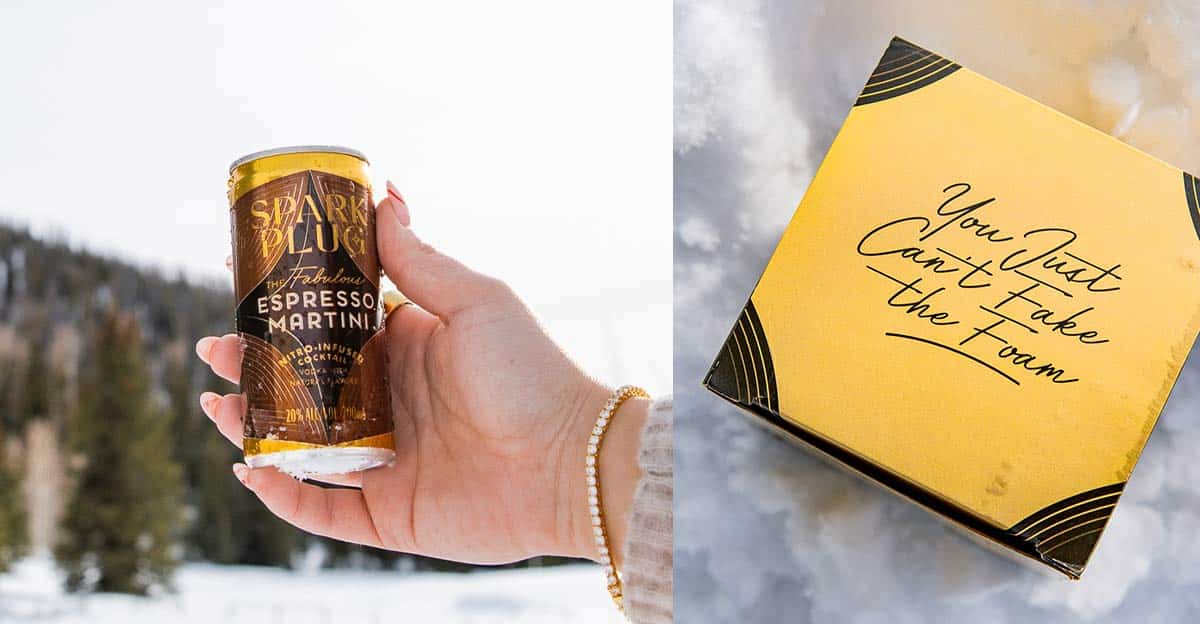 Spark Plug award-winning nitro-infused espresso martini